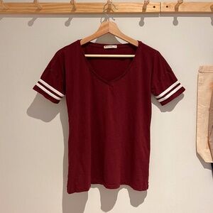 Marine Layer Burgundy Tee
